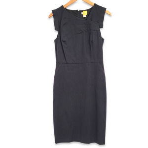 J. Crew Black Sheath Dress